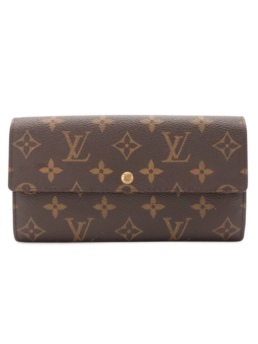 Louis Vuitton Monogram Pochette Porte Monnaie Credit Wallet Bifold